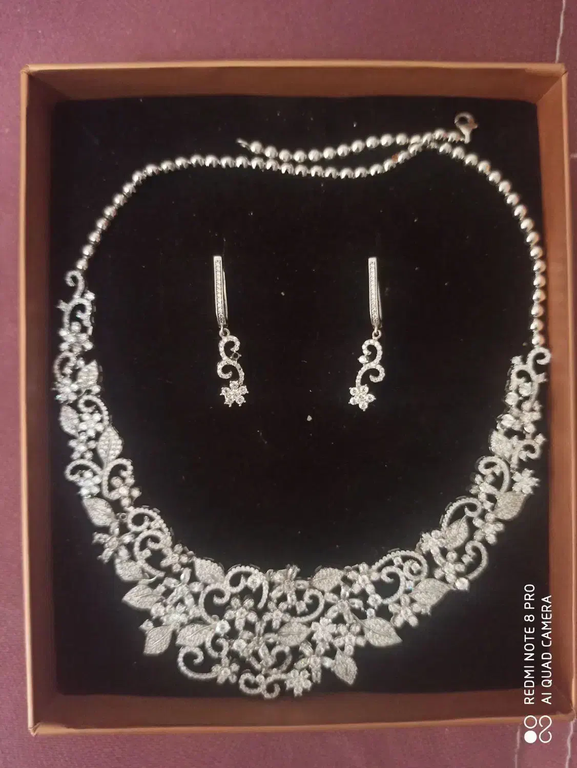 فروش گردنبند نقره 925. گرمی 320|جواهرات|شیراز, بعثت|دیوار