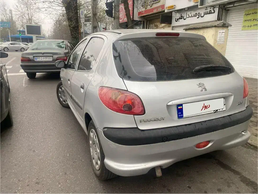 پژو ۲۰۶ تیپ ۵|خودرو سواری و وانت|رشت, استادسرا|دیوار