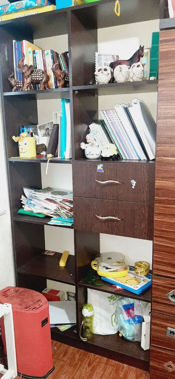 تخت نوجوان کتابخانه میز تلوزیون|تخت و سرویس خواب|رشت, رشتیان|دیوار