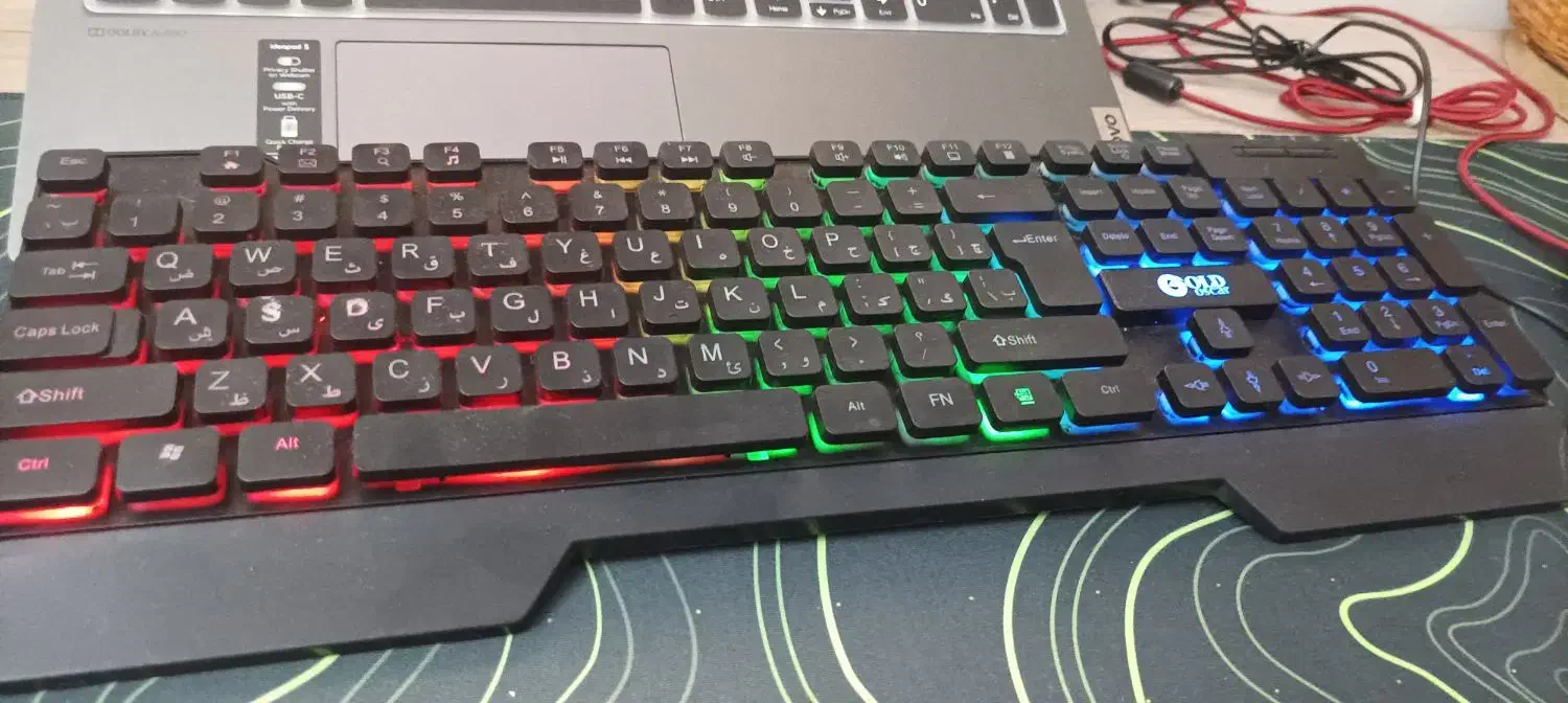 کیبورد گیمینگ سوییچ ممبران|قطعات و لوازم جانبی رایانه|قدس, شهرقدس|دیوار