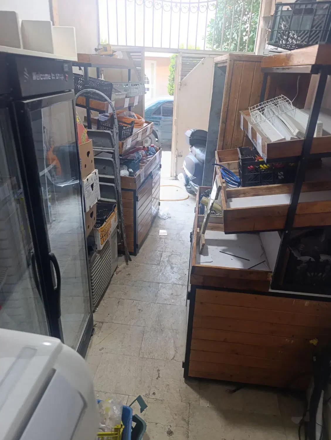 لوازم کامل میوه فروشی(با موتور برق و اسپیلیت)|فروشگاه و مغازه|ساری, |دیوار