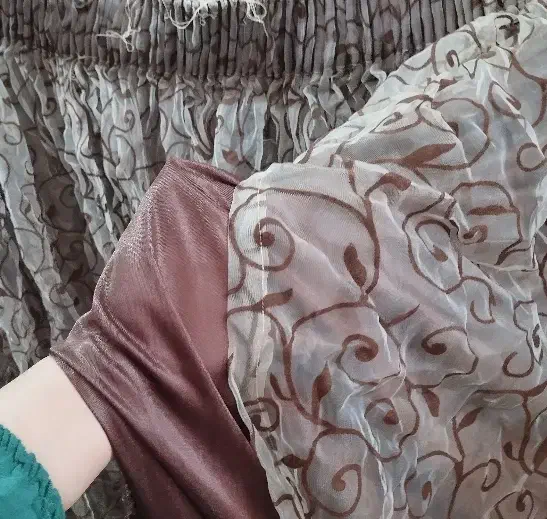 پرده آماده نو حریر و آستردار|پرده، رانر، رومیزی|چغادک, |دیوار