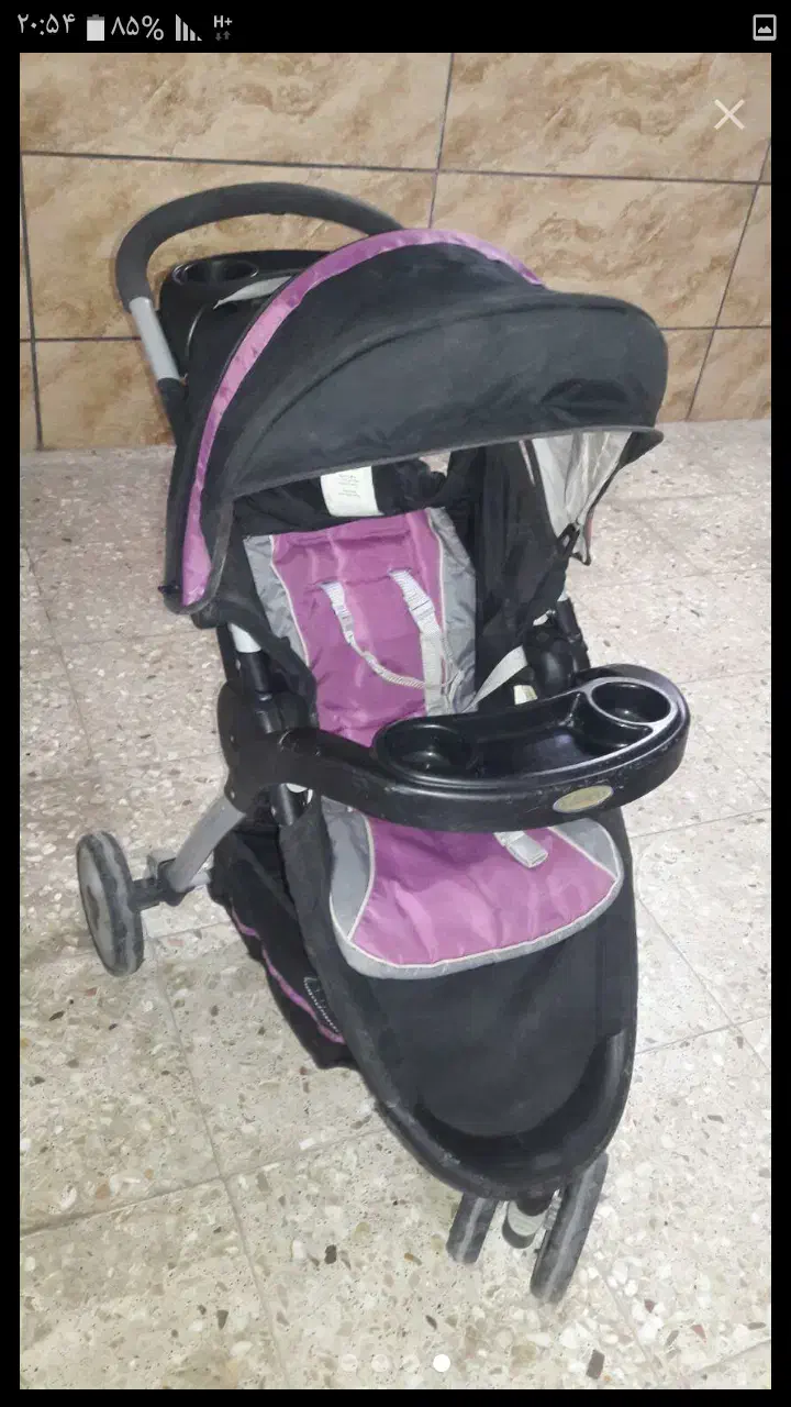 کالسکه خارجی مهکم در حد نو|کالسکه و لوازم جانبی|گرگان, |دیوار