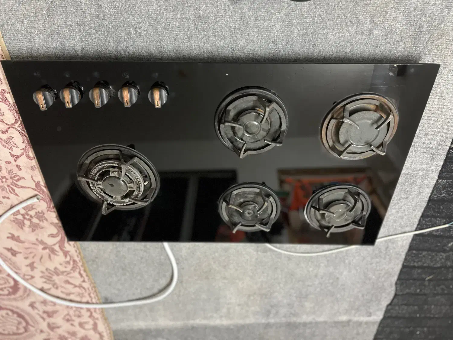 گاز صفحه ای شیشه ای|اجاق گاز و لوازم برقی پخت‌وپز|مینودشت, |دیوار