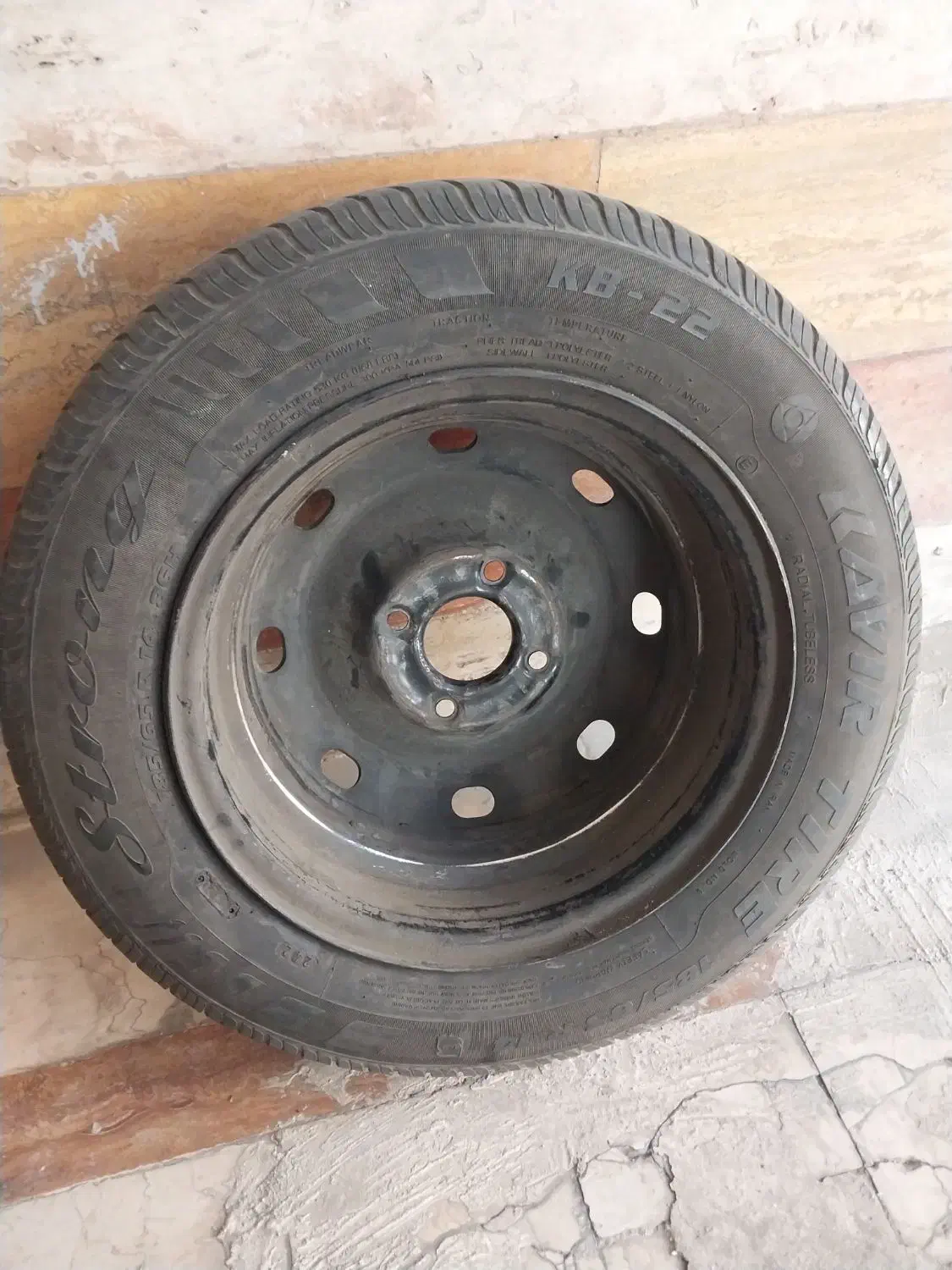 یک حلقه رینگ لاستیک 14|قطعات یدکی و لوازم جانبی|قرچک, شهرک الحدید|دیوار