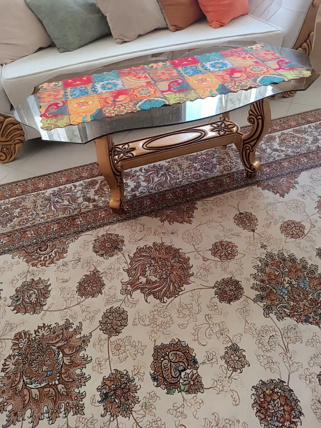 میز جلو مبلی|مبلمان خانگی و میز عسلی|مشهد, جاهد شهر|دیوار