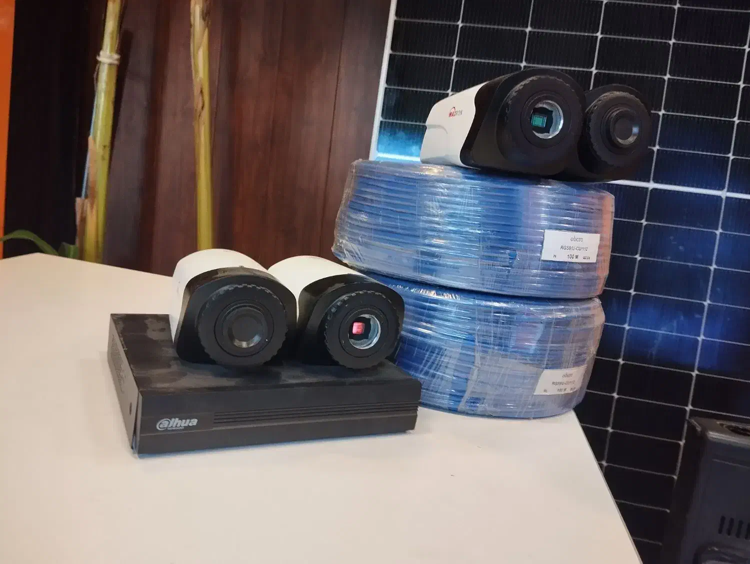 پک چهارتایی دوربین مداربسته|دوربین مداربسته|بروجرد, |دیوار