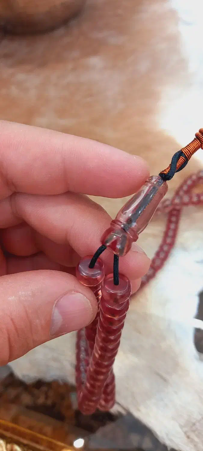 تسبیح سندلوس خشک پیازی رنگ کمیاب|جواهرات|کرمانشاه, |دیوار