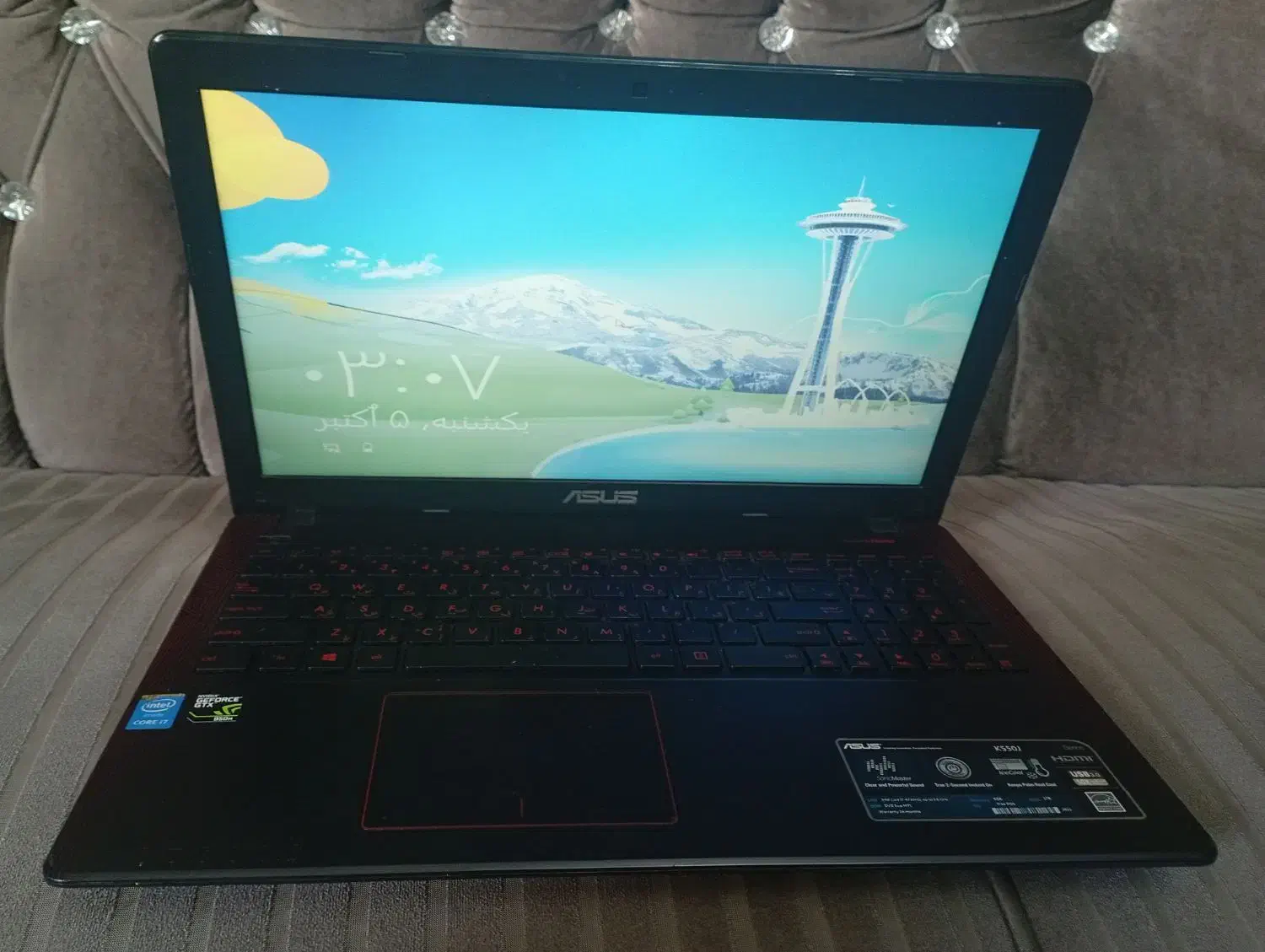 لب تاب ایسوس k550j|رایانه همراه|تهران, وردآورد|دیوار