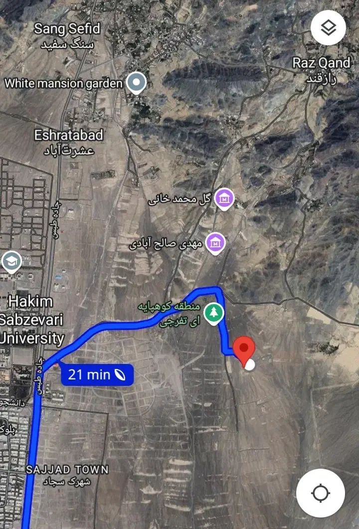 زمین فنس‌کشی ،محدوده کلاته سالار/۱۰۰متری شهرک ملی|فروش دفتر صنعتی، کشاورزی، تجاری|سبزوار, قصبه شرقی|دیوار