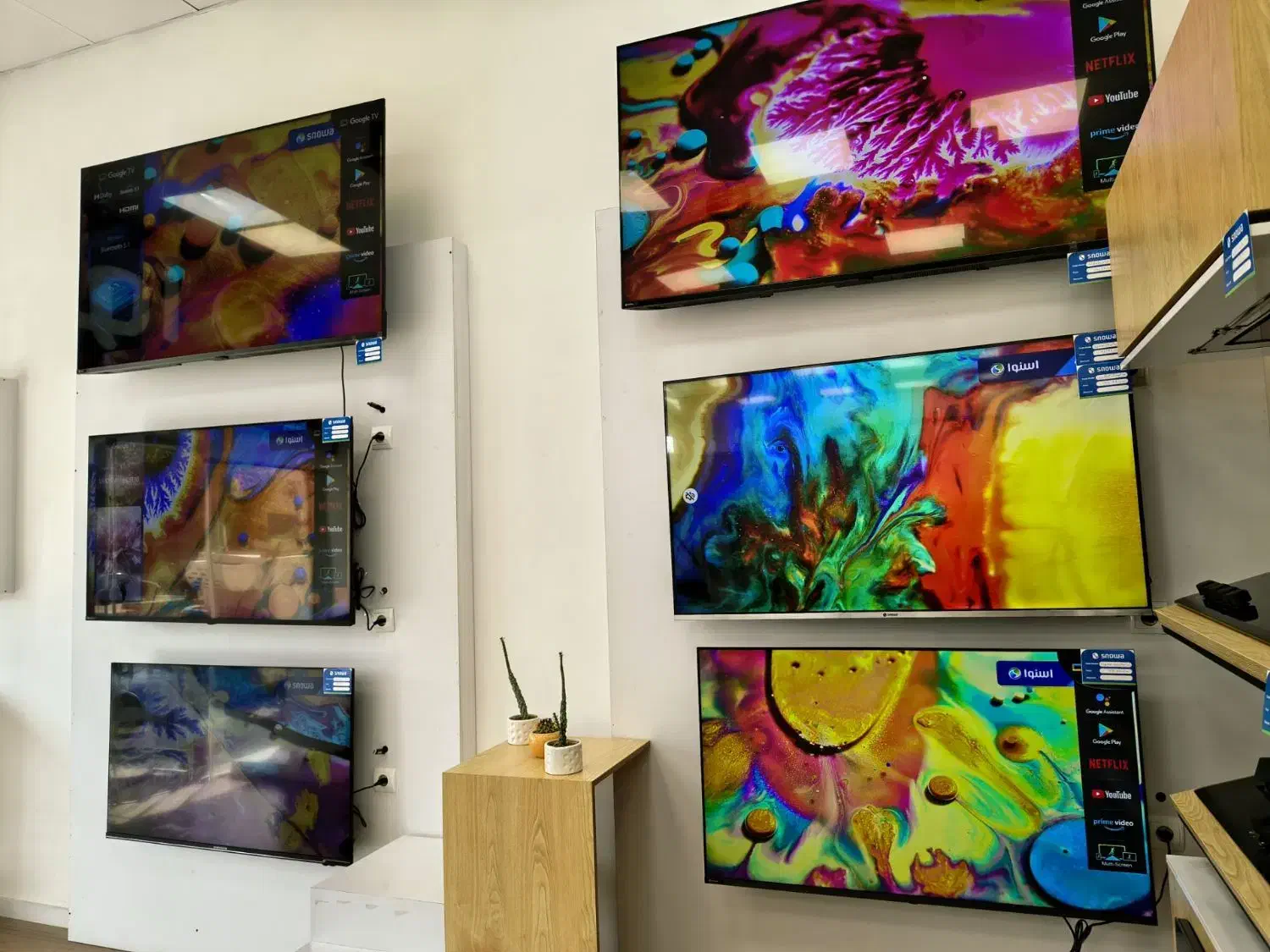 تلویزیون 55اسنوا همراه با جایزه نصب|تلویزیون و پروژکتور|ایلام, |دیوار