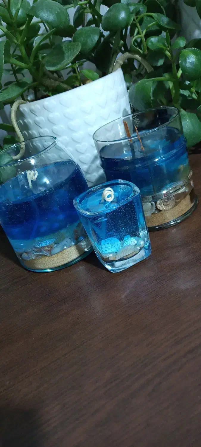 شمع های دست ساز دریایی|صنایع دستی و سایر لوازم تزئینی|تهران, مشیریه|دیوار