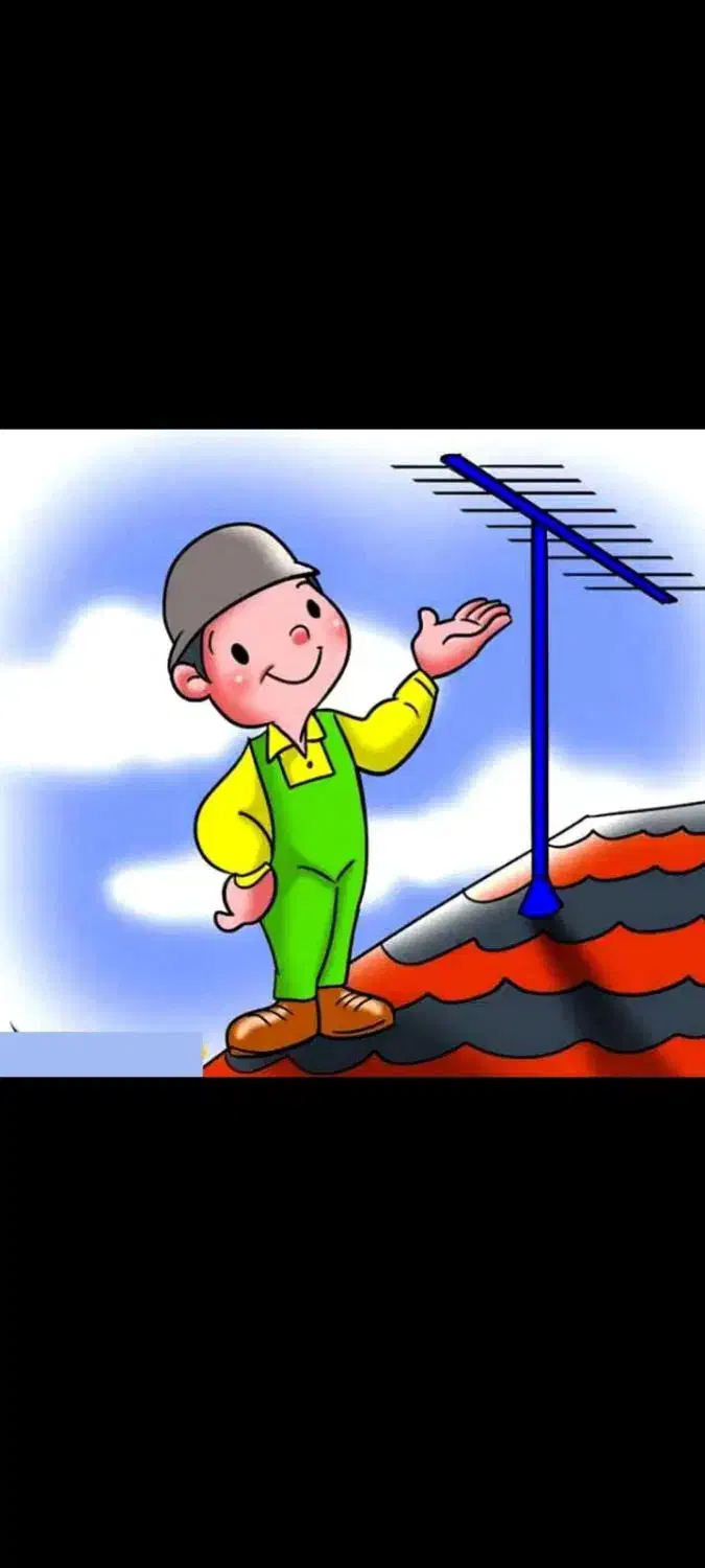 نصب انتن ثابت گردان منظریه وحدت اهری فردیس اندیشه|خدمات پیشه و مهارت|فردیس, منظریه|دیوار