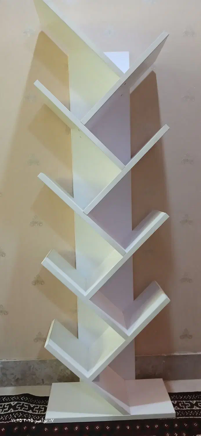 کتابخانه درختی|کتابخانه، شلف، قفسه‌های دیواری|گرگان, |دیوار