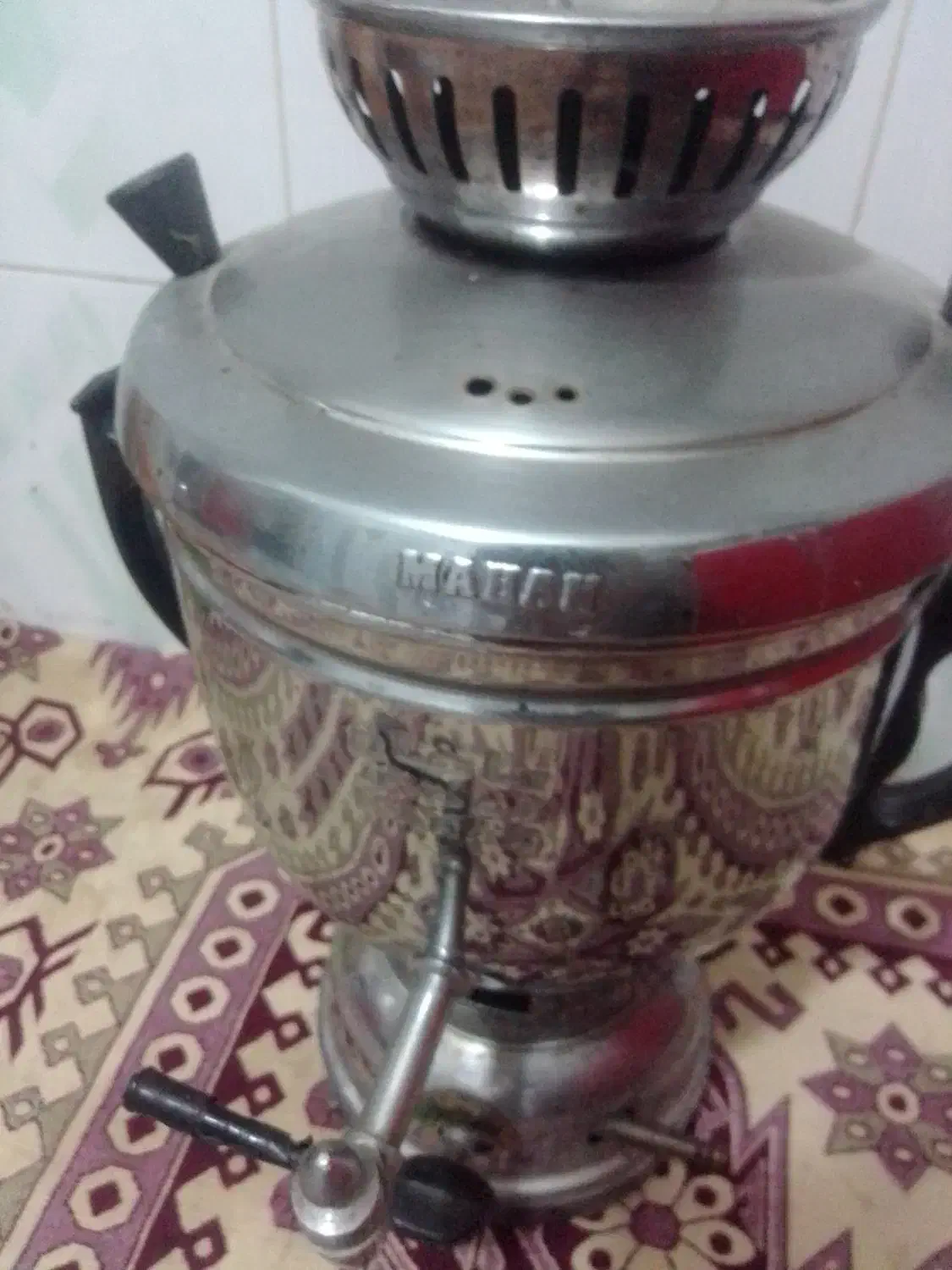 سماور گازی|سماور، چای‌ساز، قهوه‌ساز|زاهدان, |دیوار