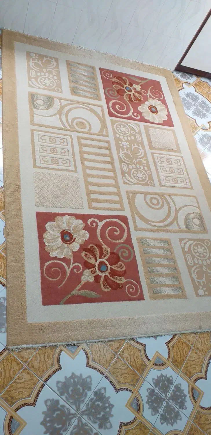 گلیم فرش ۶ متری|گلیم، جاجیم، گبه|ملایر, |دیوار