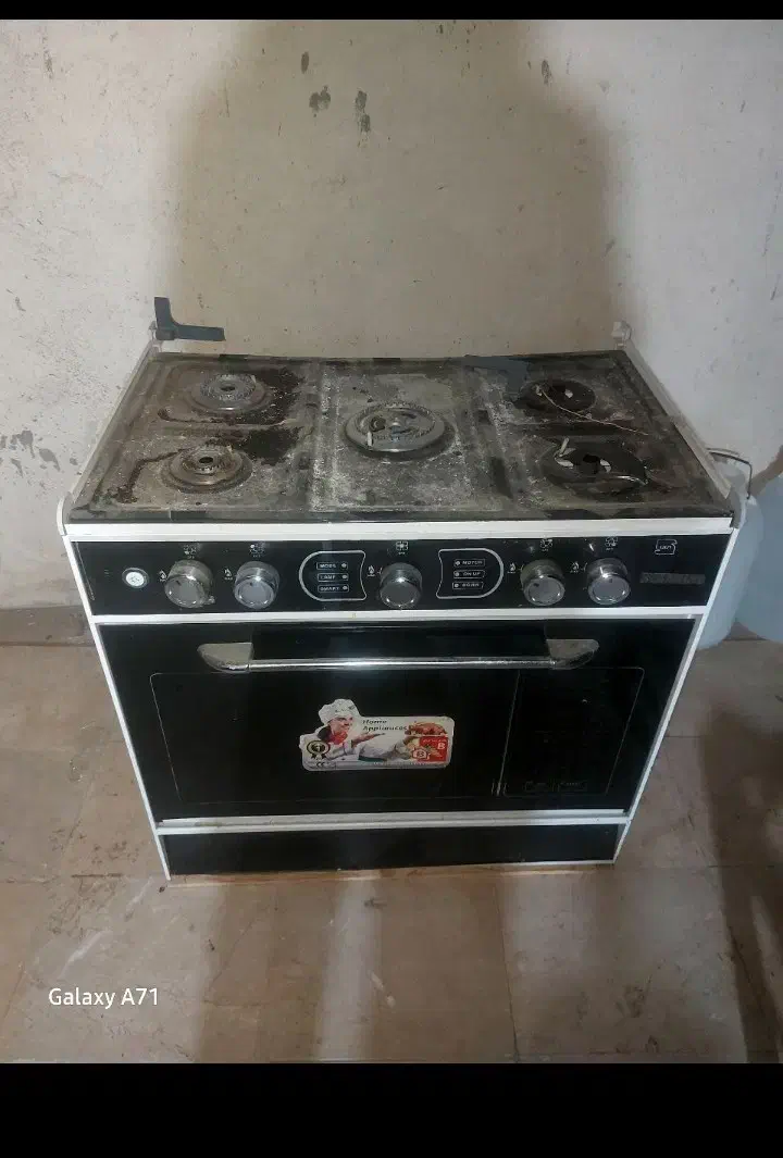 اجاق گاز طرح پنج شعله|اجاق گاز و لوازم برقی پخت‌وپز|بومهن, |دیوار