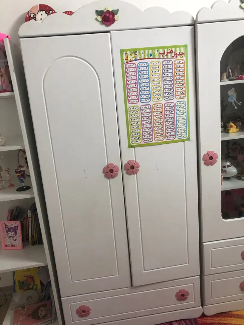 سرویس کمد و تخت کودک در قم|تخت و سرویس خواب|قم, زنبیل آباد|دیوار