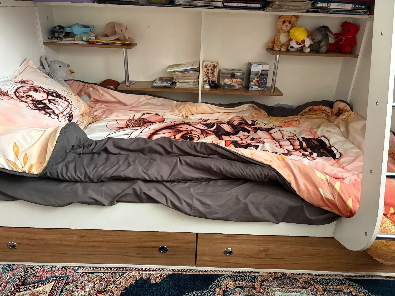 تخت دوطبقه|تخت و سرویس خواب|مشهد, شهرک رازی (شهرک غرب)|دیوار