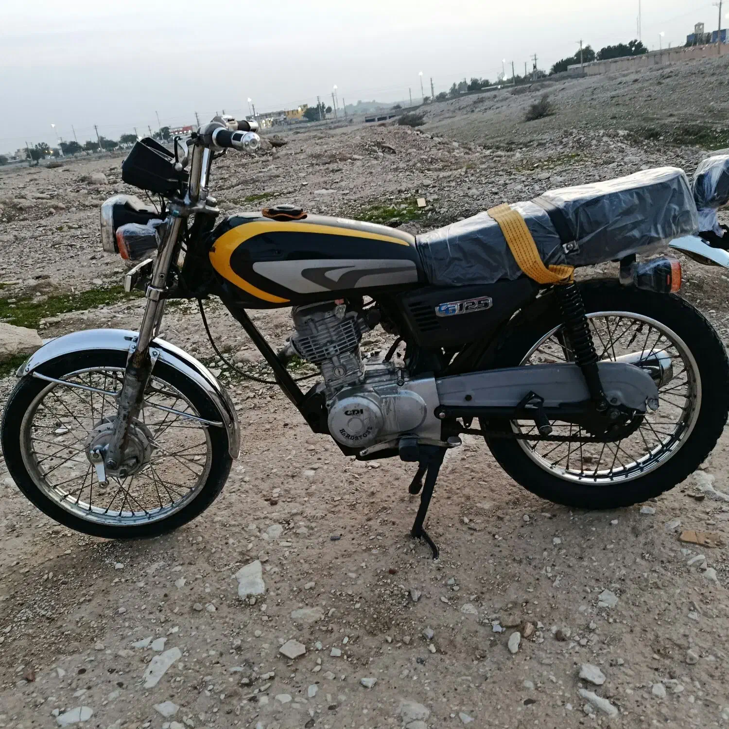 موتور مزایده تلاش 83|موتورسیکلت|دهلران, |دیوار