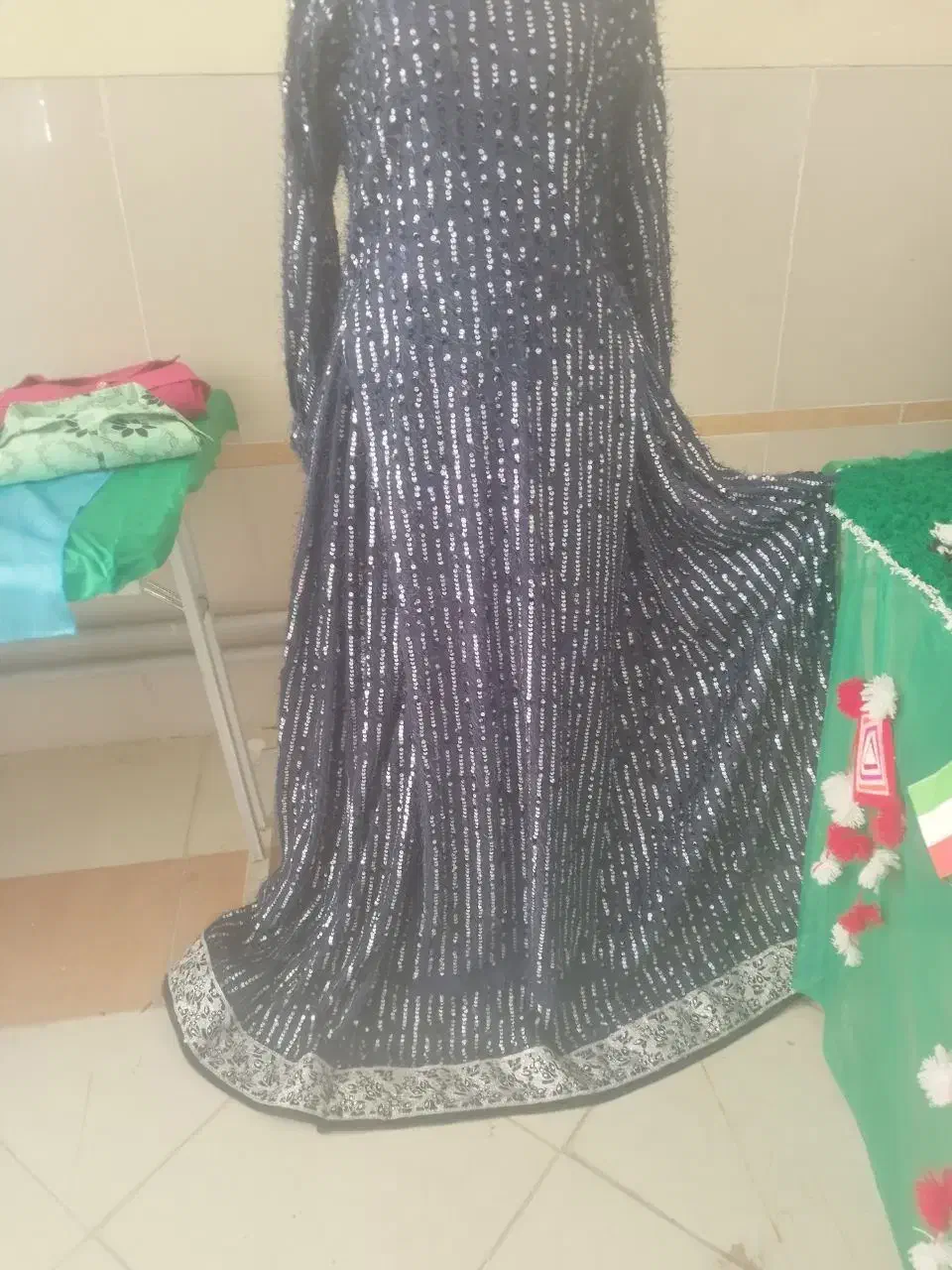 فروش دو دست لباس محلی  با روسری و دستمال|لباس|پادنا, |دیوار