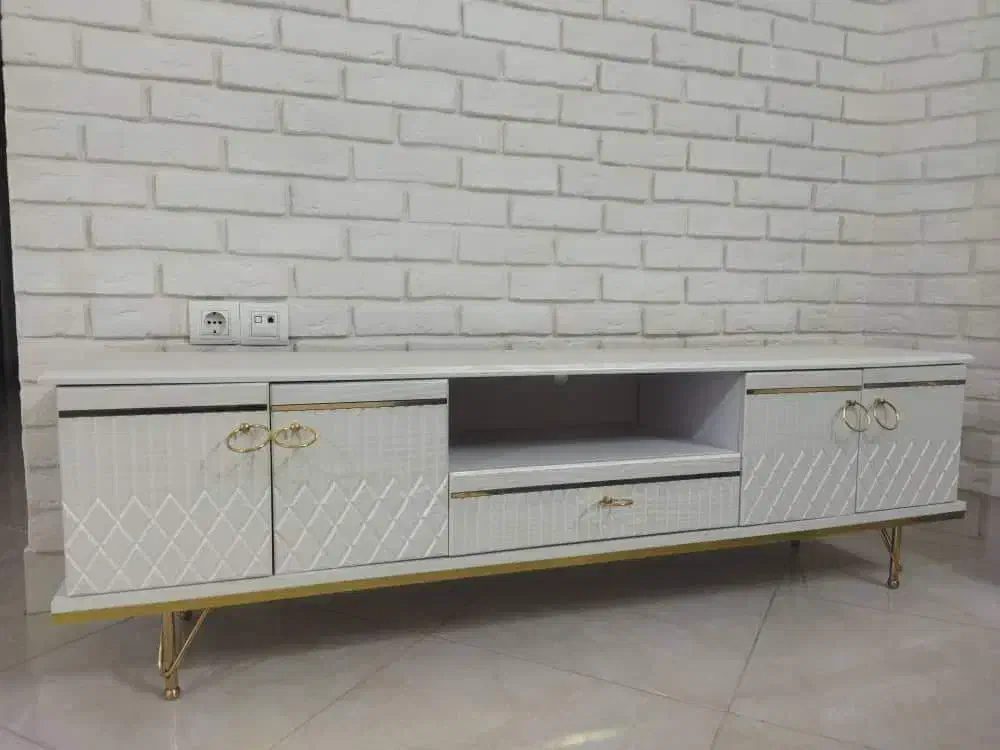 میز کنسول ۳درب با آینه به اضافه میز تی وی|بوفه، ویترین، کنسول|گرگان, |دیوار