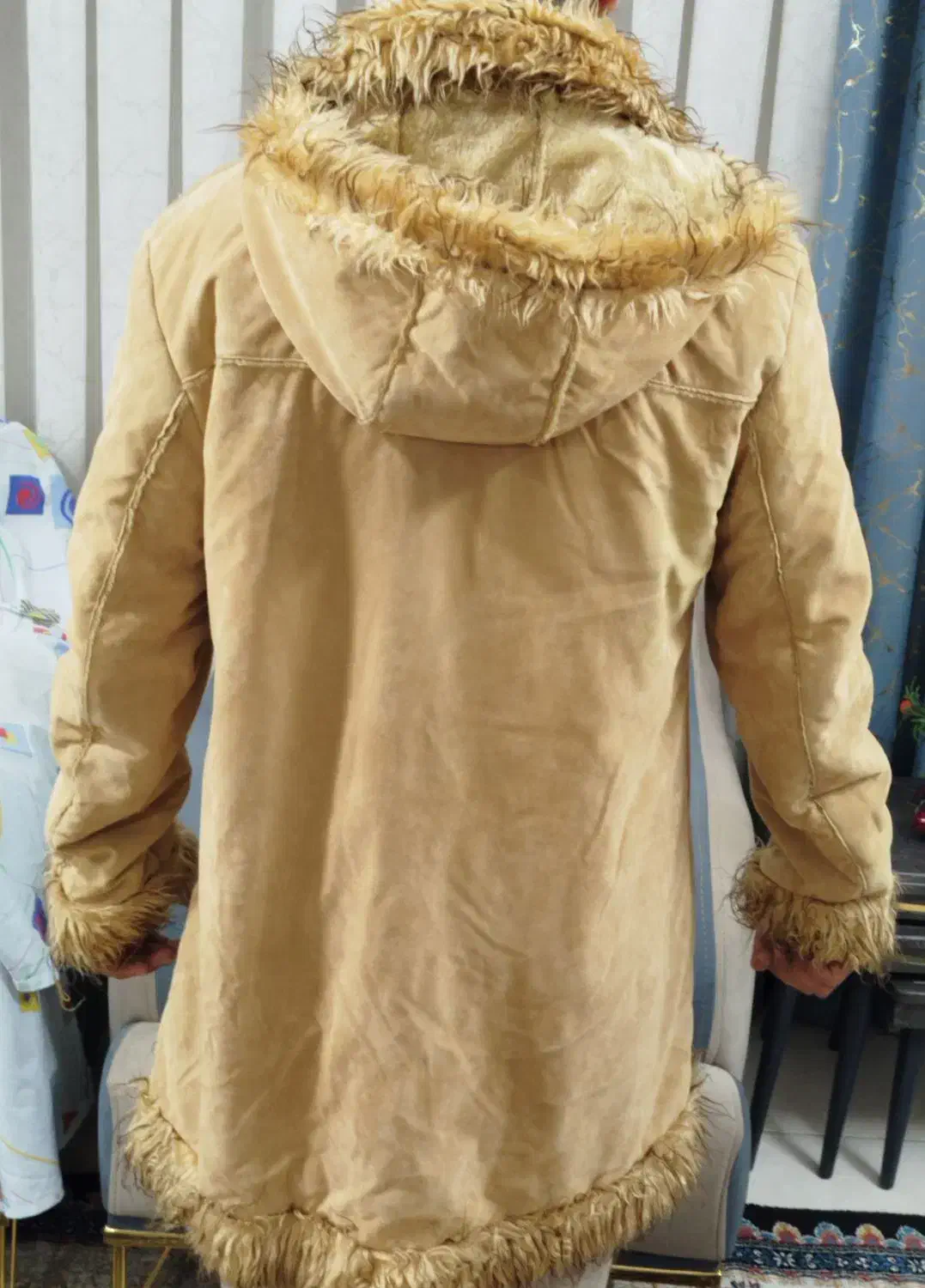 پالتو بوفالو وارداتی داخل خز(درحدنو)|لباس|مشهد, ایثار|دیوار