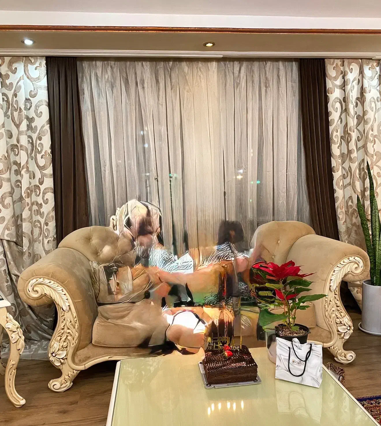 پرده سالن پارچه ترک|پرده، رانر، رومیزی|تهران, بهاران|دیوار