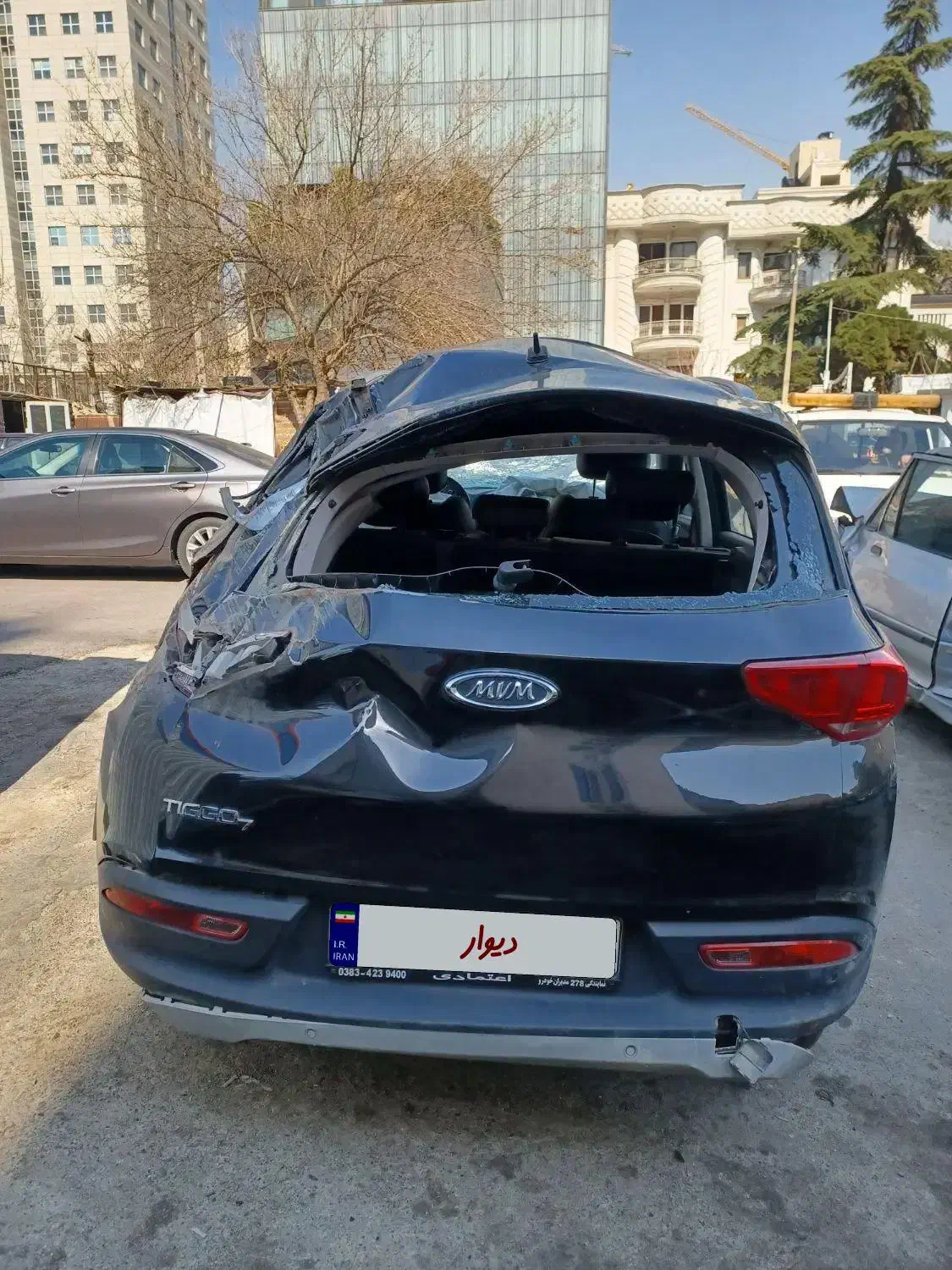 تیگو ۷ تصادفی|خودرو سواری و وانت|تهران, ونک|دیوار