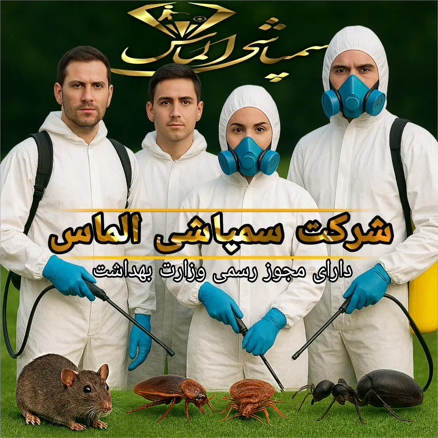 سمپاشی موش ساس سوسک بامجوز وضمانت کتبی کل مناطق|خدمات نظافت|تهران, تهرانسر مرکزی|دیوار