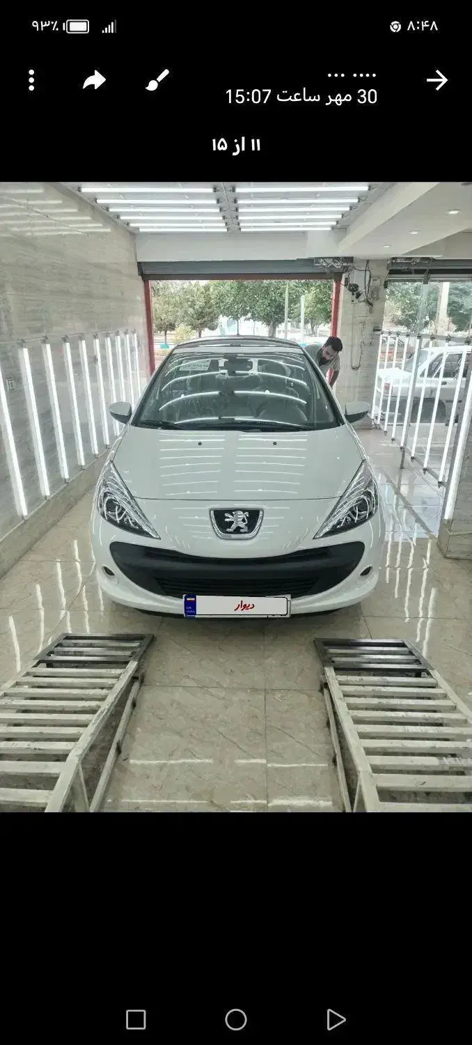 207اتومات سقف فلز وپانادنده هردوتامدل403|خودرو سواری و وانت|کرمان, |دیوار