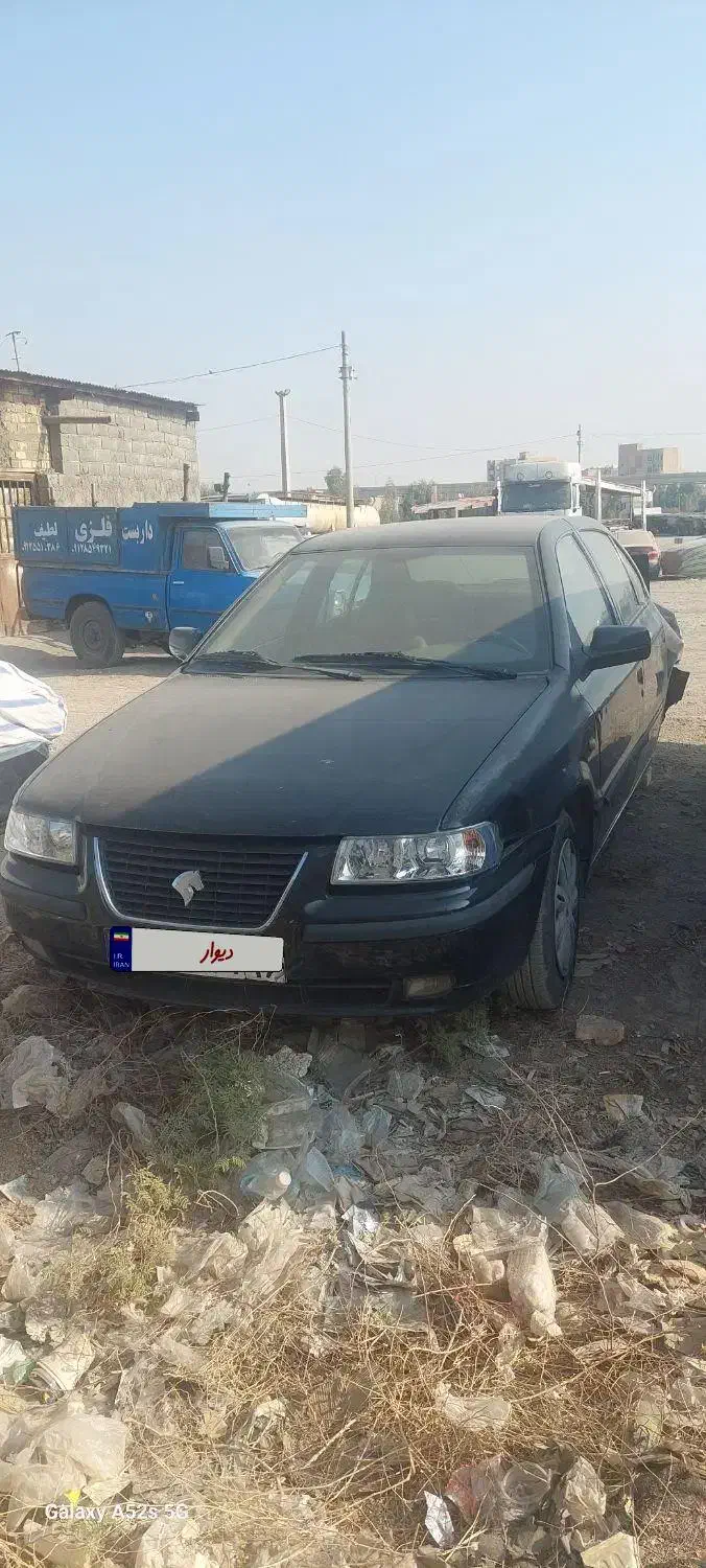 سمند تصادفی|خودرو سواری و وانت|قم, بیانی|دیوار