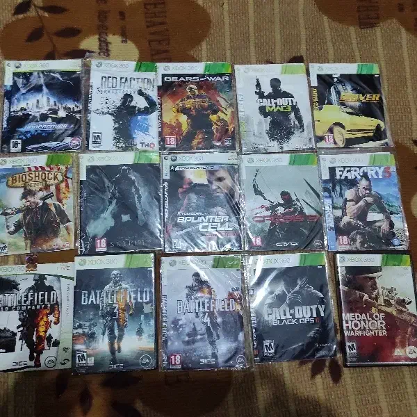 60 عدد بازی xbox 360|کنسول، بازی ویدئویی و آنلاین|تهران, تهرانپارس غربی|دیوار