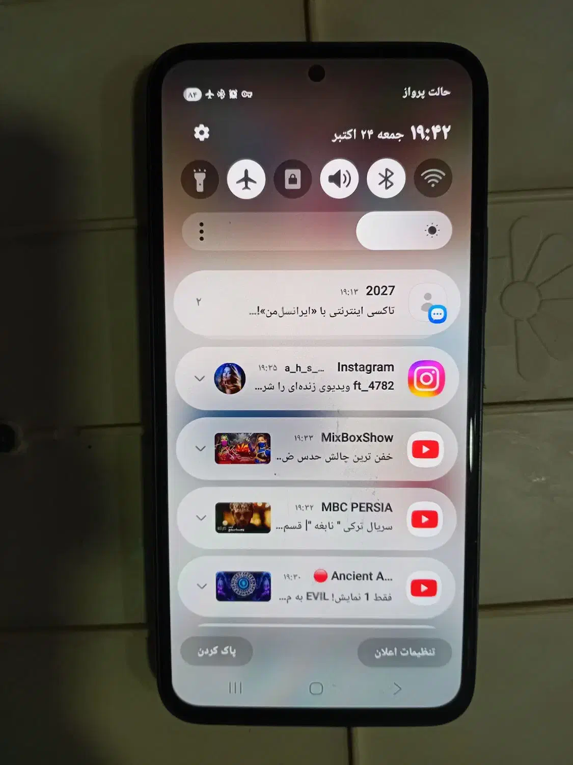 گلکسیA54/ویتنام درحدصفر|موبایل|گرگان, |دیوار