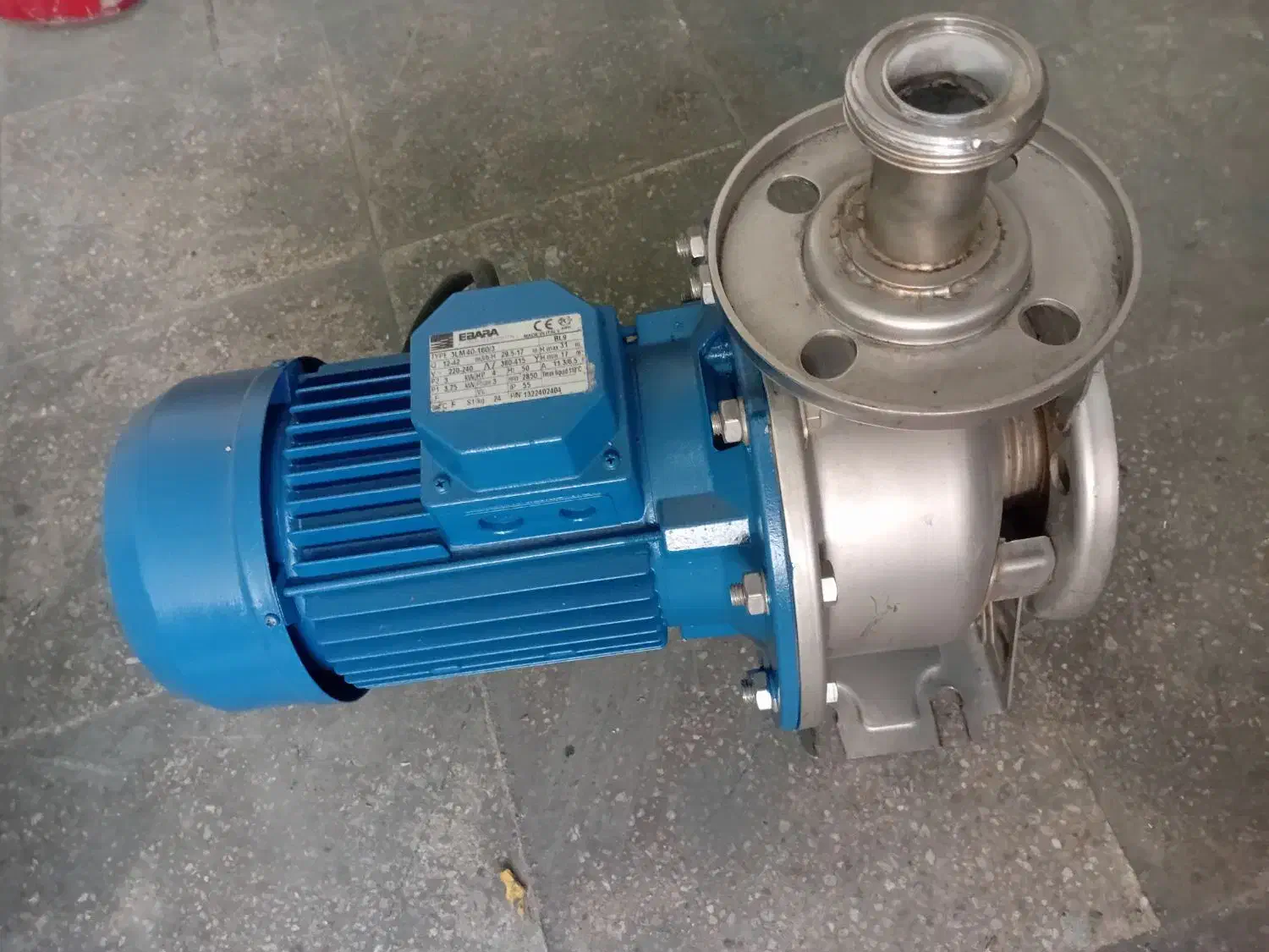 پمپ استیل مواد غذای وشیمایی وطبقاتی|ماشین‌آلات صنعتی|تهران, جوادیه تهرانپارس|دیوار