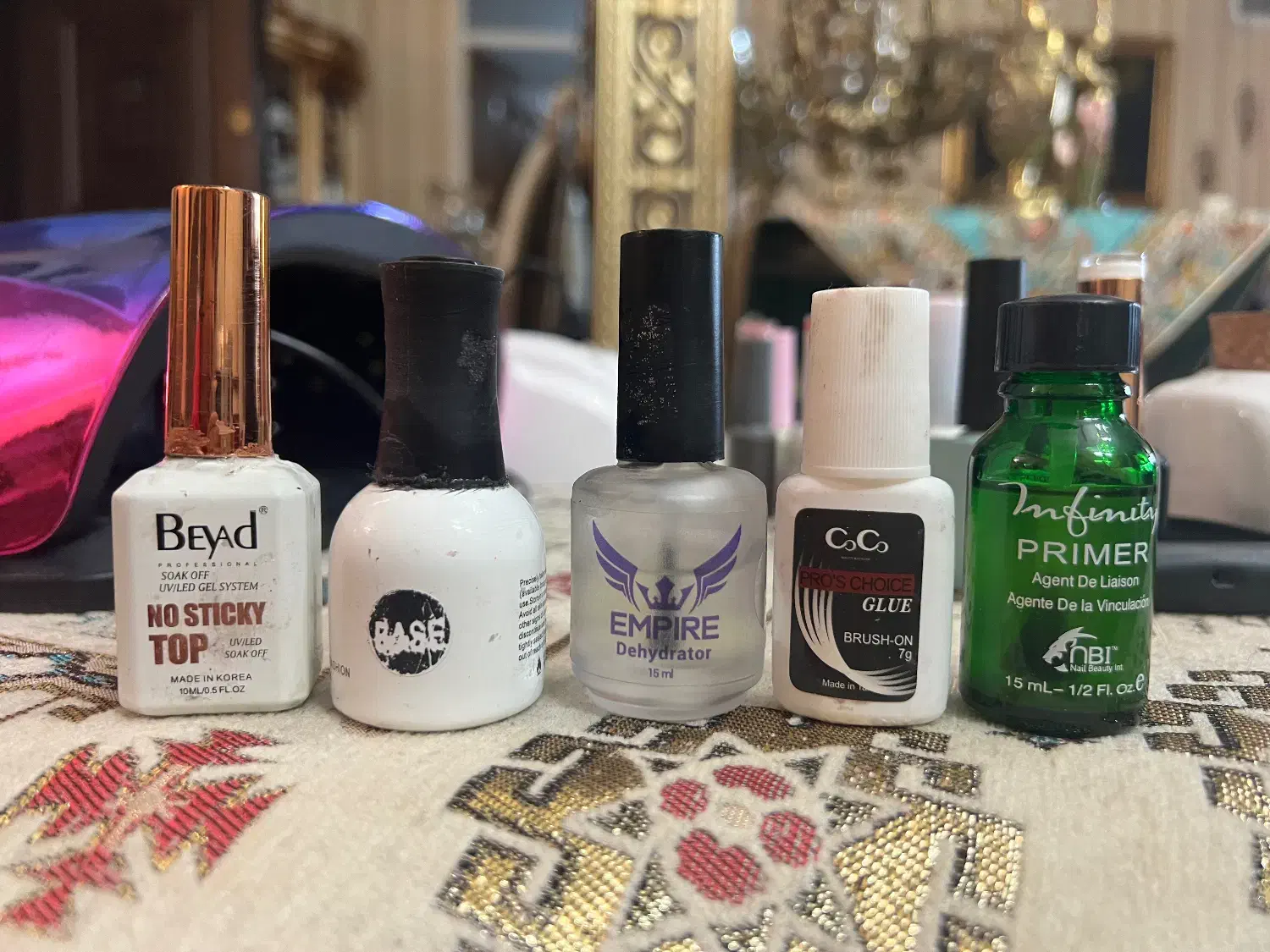 وسایل ناخنکاری حرفهای، نو و تمیز (صفر تا صد)|آرایشگاه و سالنهای زیبایی|پاکدشت, پاکدشت (مامازند)|دیوار