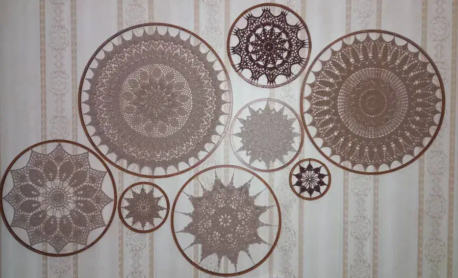 دیوارکوب های ماندالا|صنایع دستی و سایر لوازم تزئینی|پاکدشت, پاکدشت (مامازند)|دیوار