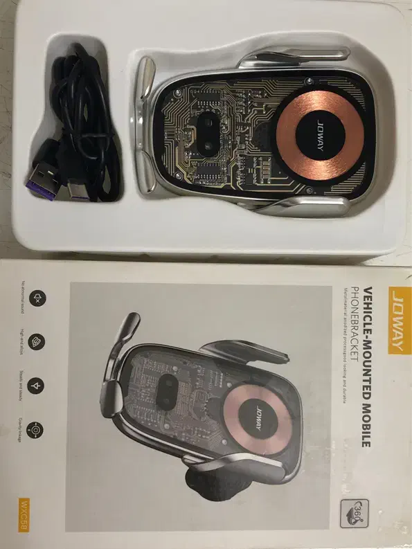 هولدر خودرویی و شارژر وایرلس هوشمند JOWAY|لوازم جانبی موبایل و تبلت|مشهد, رضاشهر|دیوار