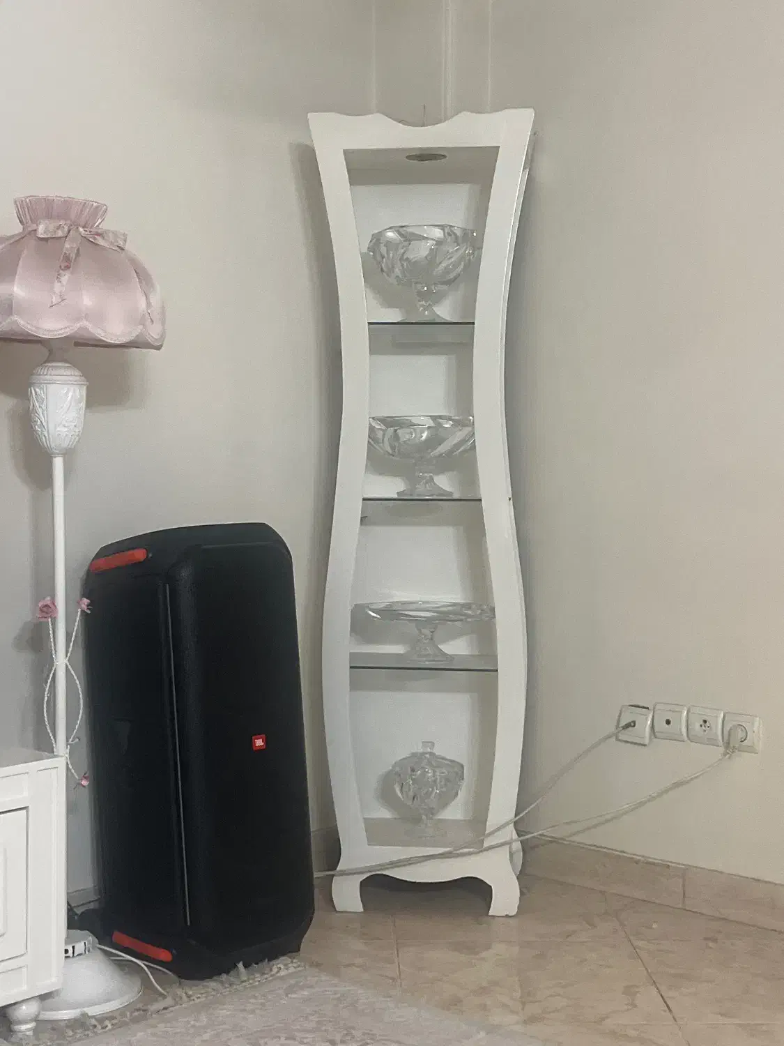 بوفه سفید فانتزی|بوفه، ویترین، کنسول|تهران, یاخجی آباد|دیوار