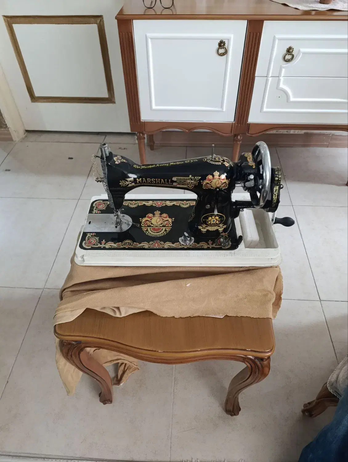 چرخ خیاطی مارشال|چرخ خیاطی و ریسندگی|محمدشهر, سیدآباد|دیوار