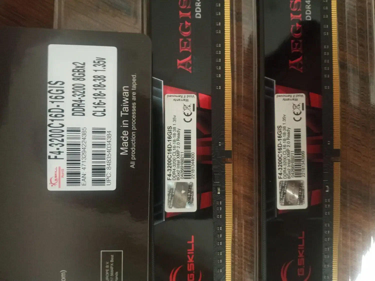 رم gskill ddr4 3200mhz دوکاناله ظرفیت 16g|قطعات و لوازم جانبی رایانه|محمدیه-قزوین, |دیوار