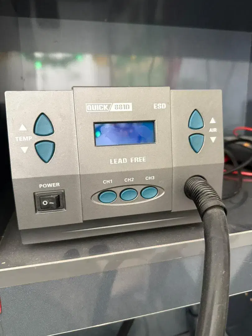 هیتر حرفه ای quick 881D مخصوص تعمیرکار حرفه ای|لوازم جانبی موبایل و تبلت|یاسوج, |دیوار