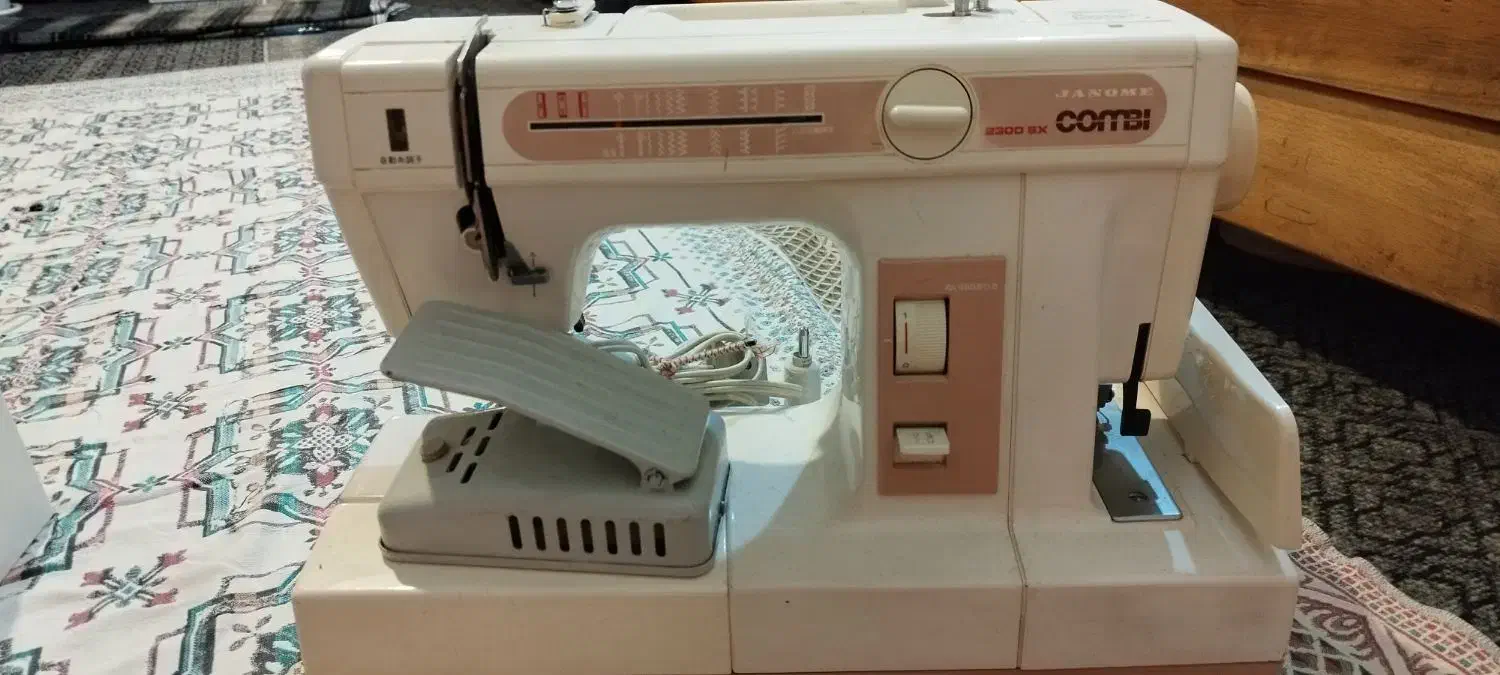 چرخ خیاطی دو کله ژانومه|چرخ خیاطی و ریسندگی|تهران, سردارجنگل|دیوار