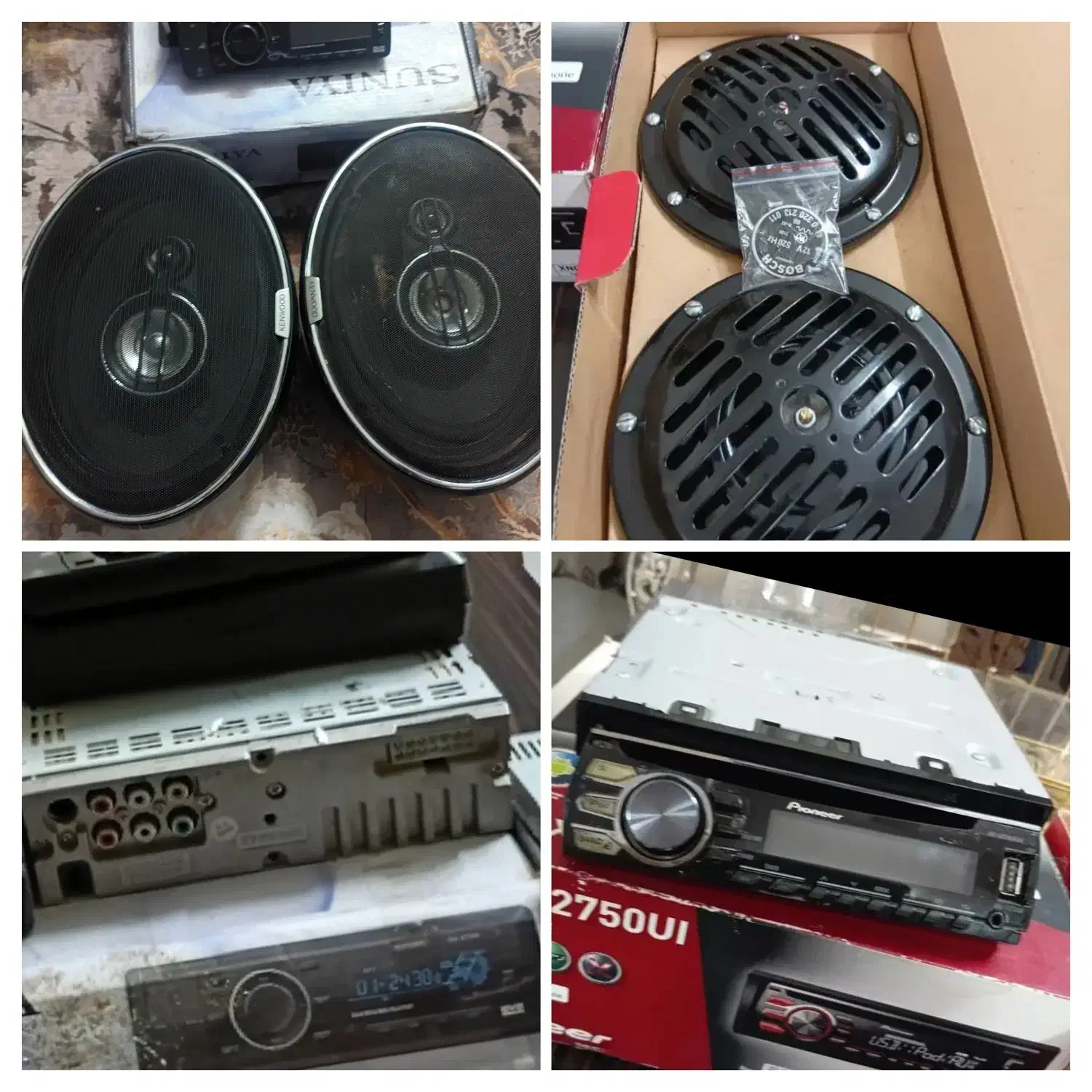 لوازم سیستم ظبط و باند و بوق 1011|قطعات یدکی و لوازم جانبی|تهران, شهرک رضویه|دیوار