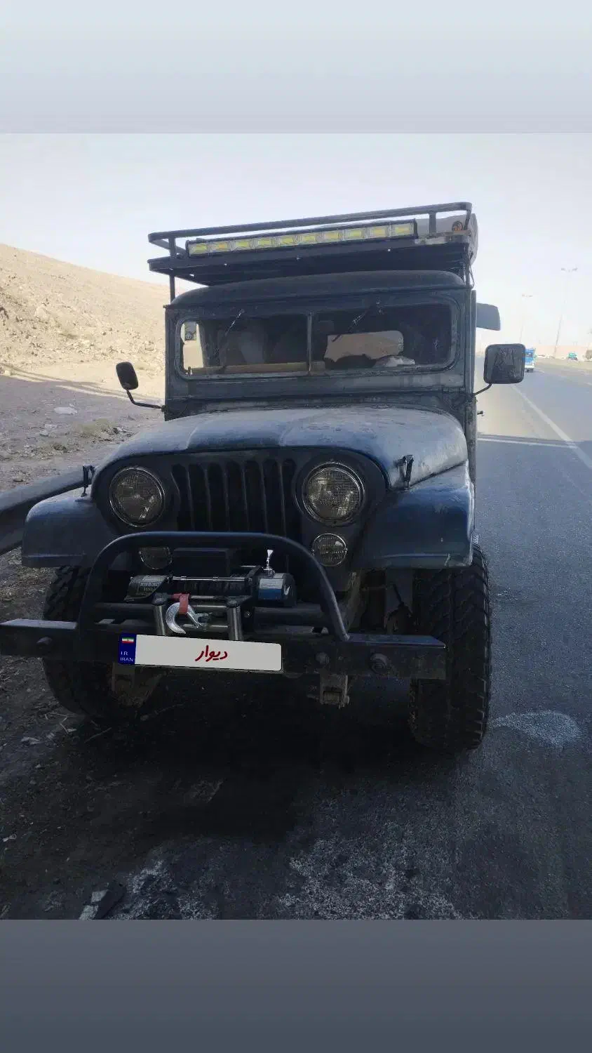 جیپ شهباز مدل۵۸|خودرو سواری و وانت|کرمانشاه, |دیوار
