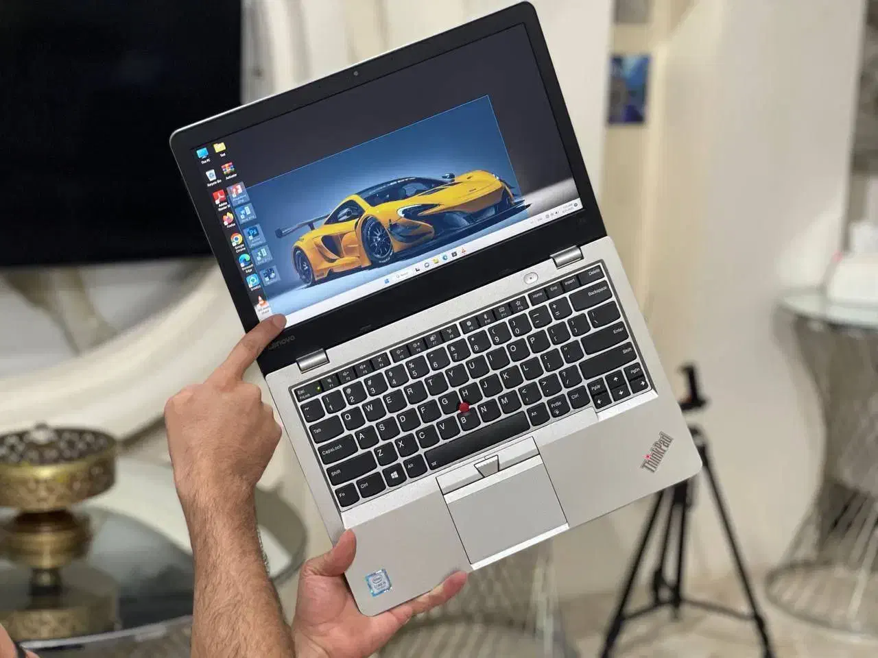 لپتاپ لمسی لنوو i5 7300u رم8 DDR4 هارد ۲۵۶ssd|رایانه همراه|قزوین, |دیوار