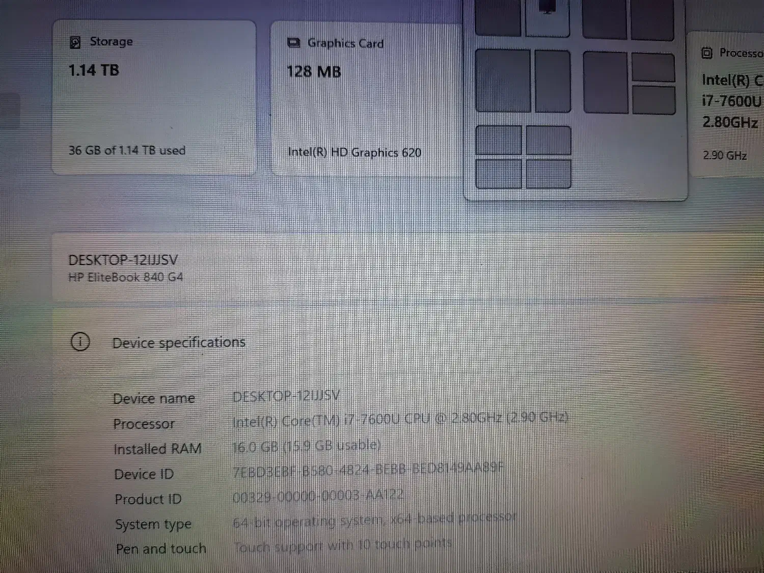 لپ تاپ Hp EliteBook 840 G4|رایانه همراه|تهران, ستارخان|دیوار