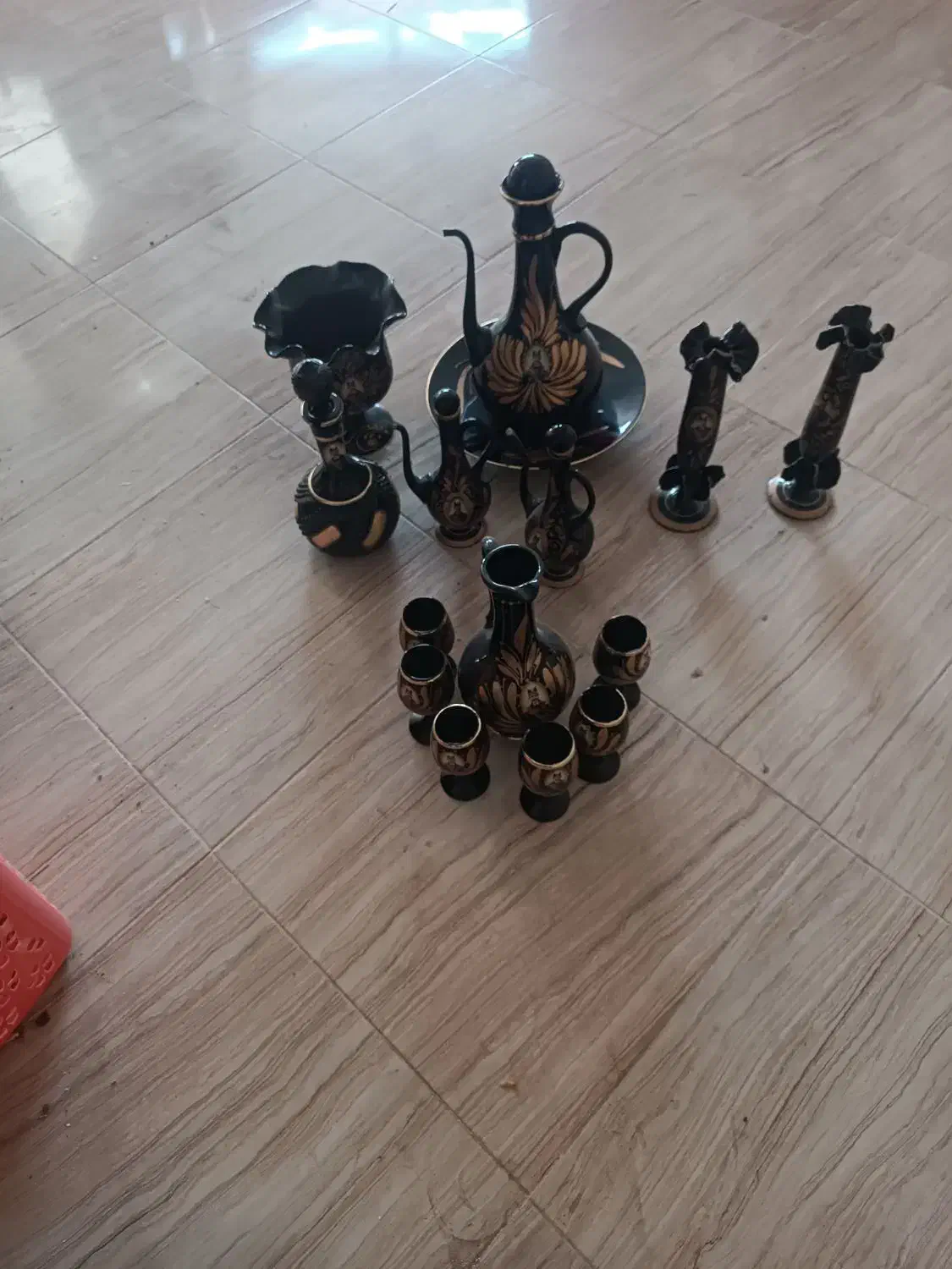 بوفه با تمام دکور|بوفه، ویترین، کنسول|بیرجند, |دیوار