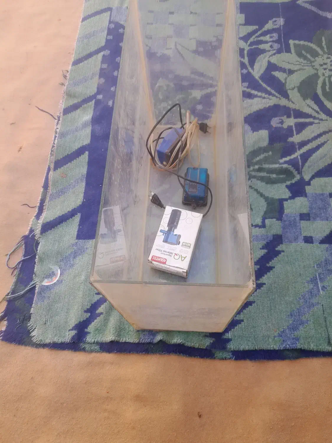 فروش فوری اکواریوم و تهجیزات|ماهی|رفسنجان, |دیوار