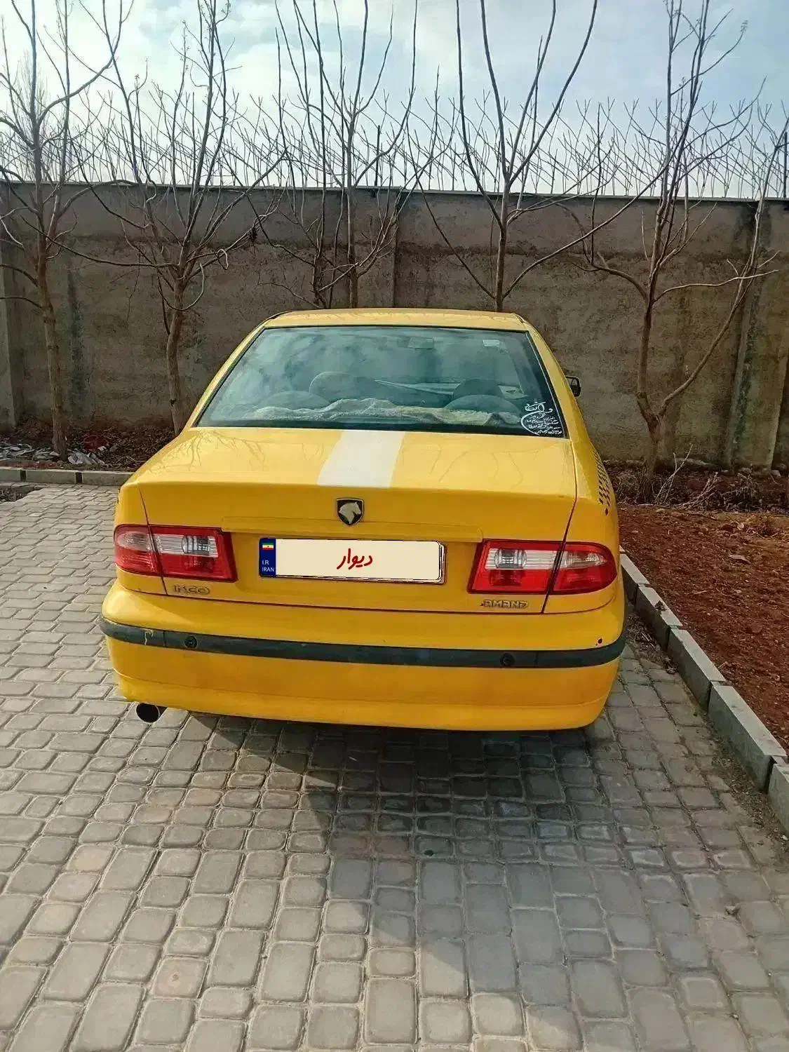 فروشی سمند تاکسی داخل شهر ابهر پیام پاسخگو نیستم|خودرو سواری و وانت|ابهر, |دیوار